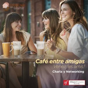 Aprovecha de un café entre amigas para practicar tu francés en la Alianza Francesa