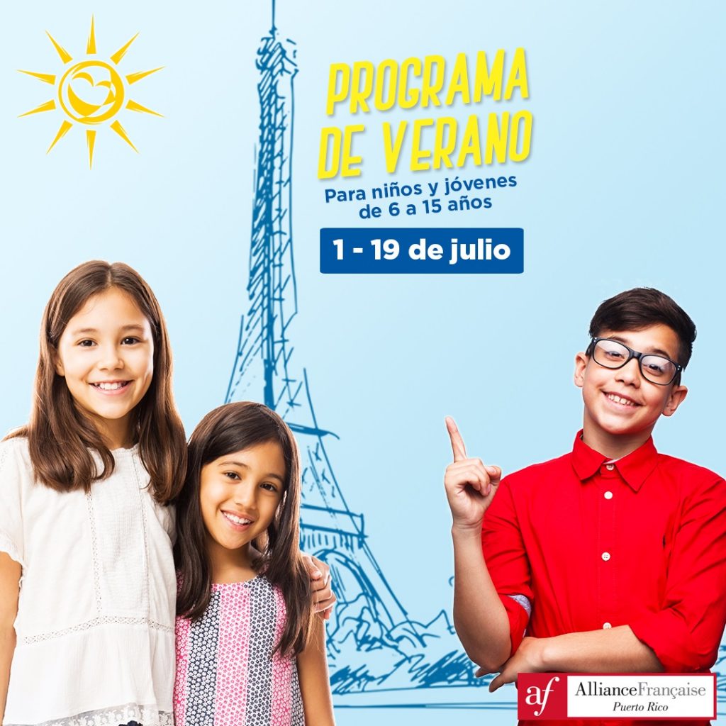 Programa de Verano para Niños y Adolescentes - Alliance Française Puerto Rico