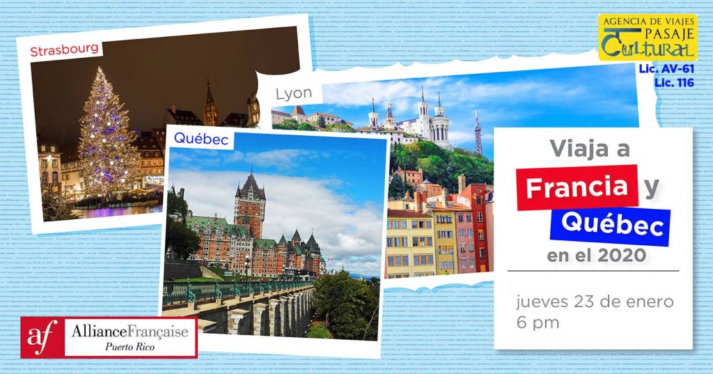 Viajes lingüísticos a Francia y Quebec en el 2020