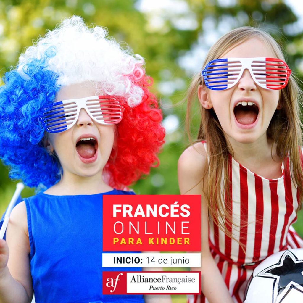 Clases de francés para Kinder con la Alliance Francaise Puerto Rico