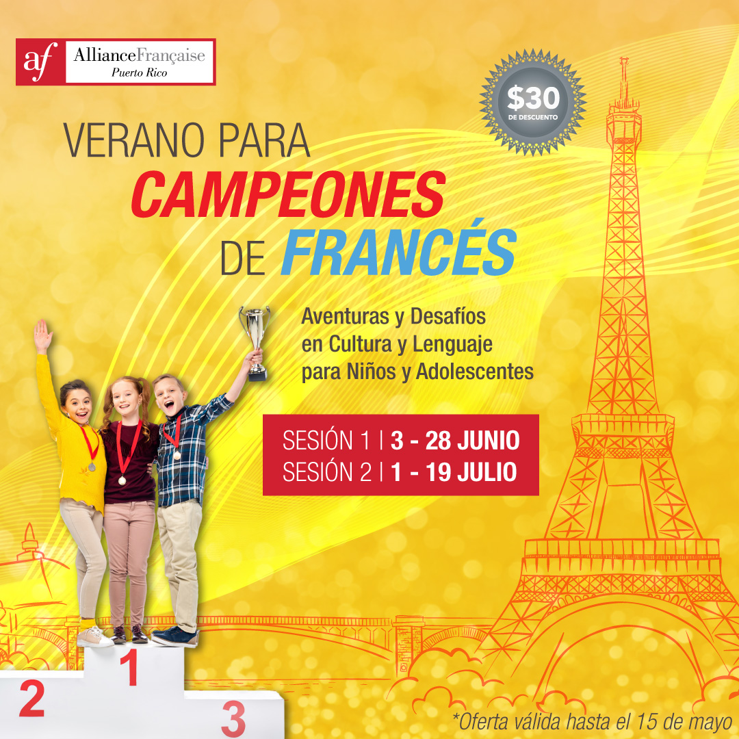 Programa de Verano 2024: Verano para Campeones de Francés