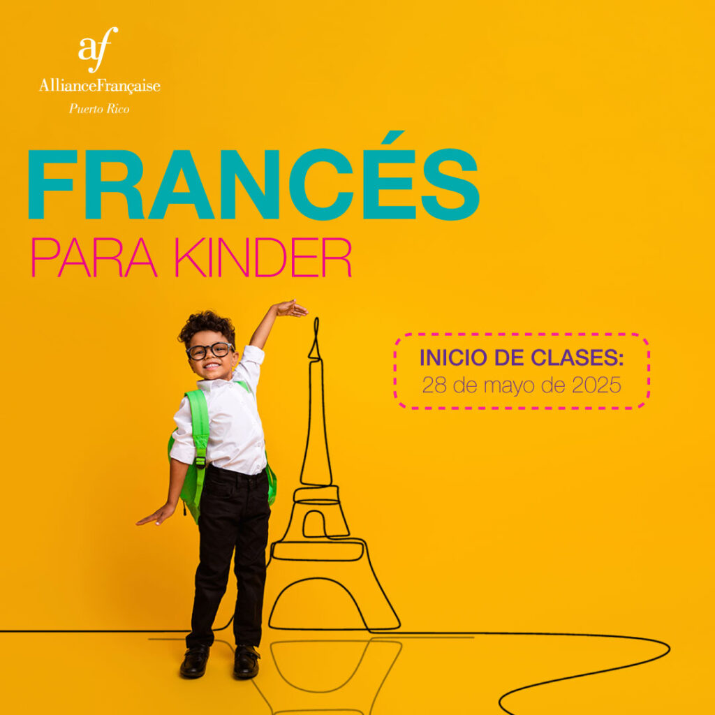 Clases de francés para Kinder con la Alliance Francaise Puerto Rico