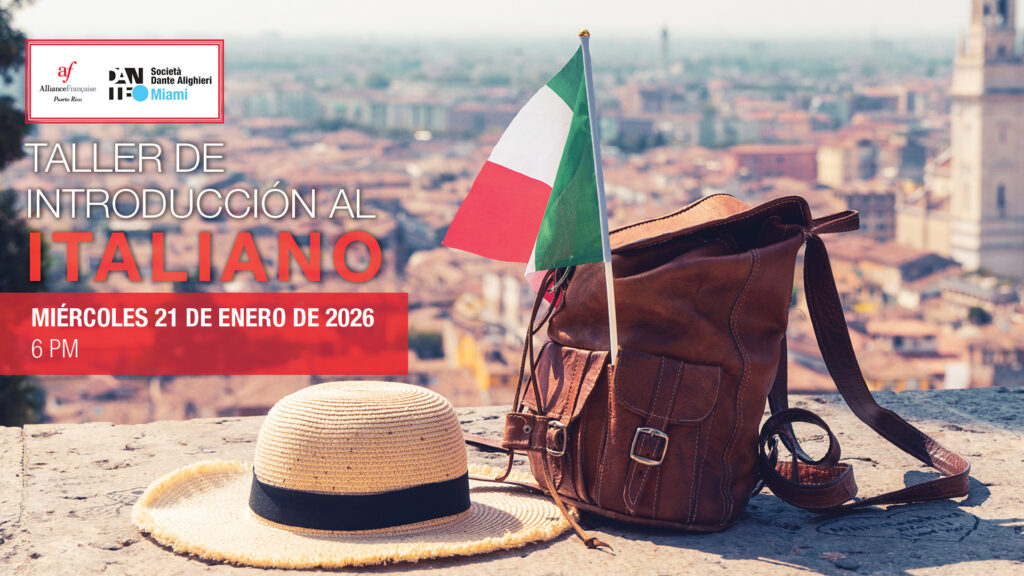 Taller de Introducción al Francés - Alliance Francaise Puerto Rico - 21 de mayo de 2025