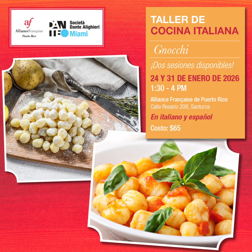 Taller de cocina italiana - enero 2026