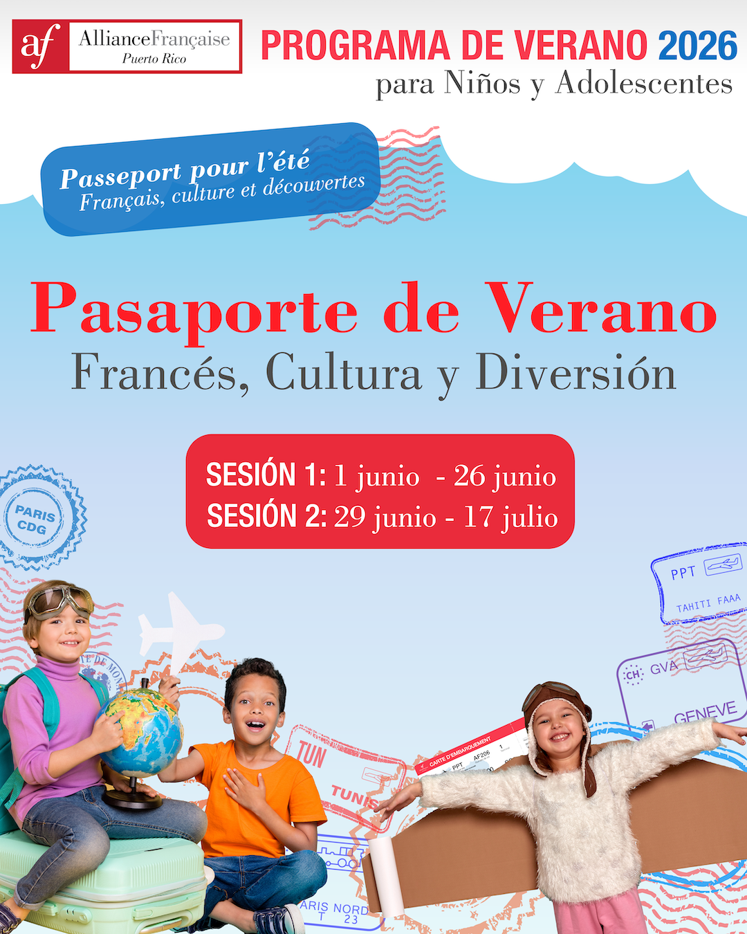 Programa de Verano 2025: Las fiestas de Francia y el mundo francófono